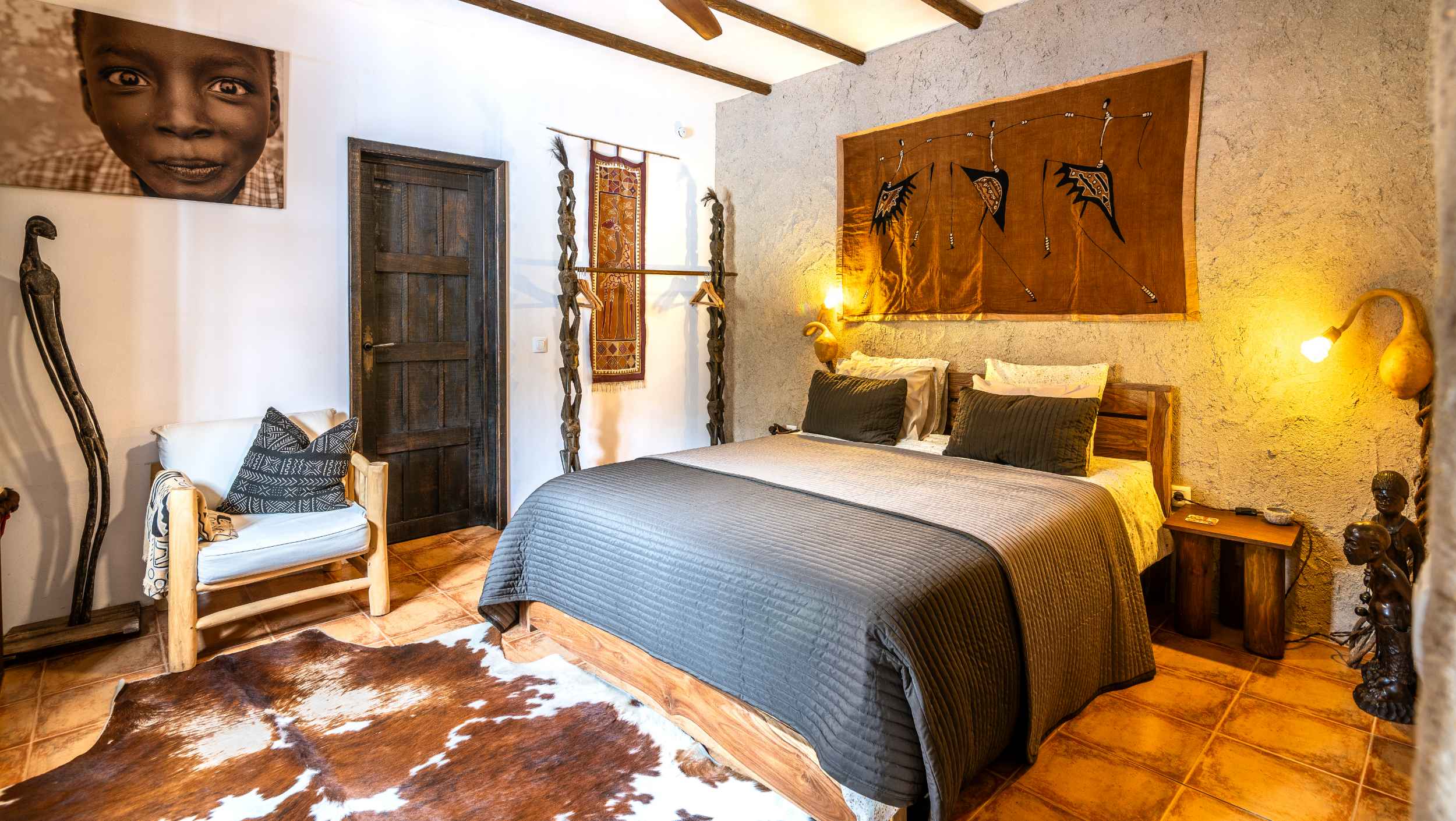 African room, bed and breakfast andalusia, Casa valle de oro