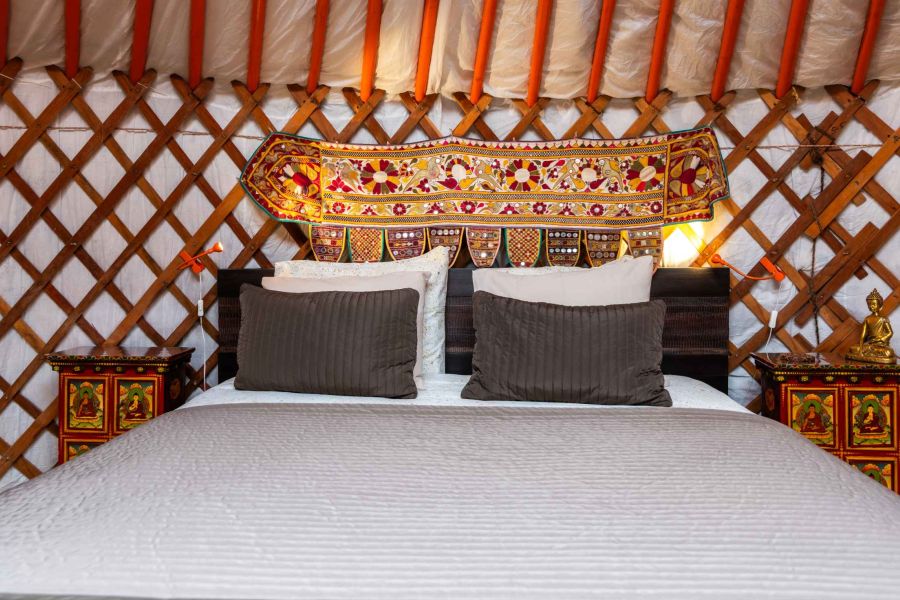 yurt stay in luxury yurt in andalusia