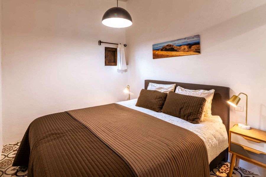 Gezellige studio bij Casa Valle de Oro met queensize bed en comfortabele topper