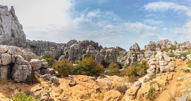 Bezoek El Torcal in Andalusië