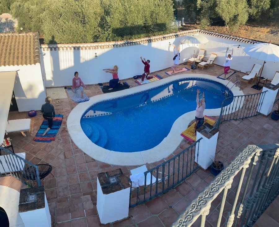 Yogaretraite in Andalusië